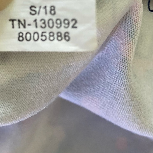 Title Nine Splatter Floral Print Cut Out Back Athletic Dress Shelf Bra (Size M) - Picture 8 of 10